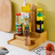 Expandable Wooden Spice Rack 3 Tiers